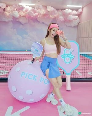 呢個九龍灣新開嘅pickleball 打卡又可以打波！好正啊