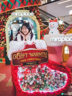 聖誕節周圍去打卡🥰UNIQLO暖粒粒聖誕樂園!