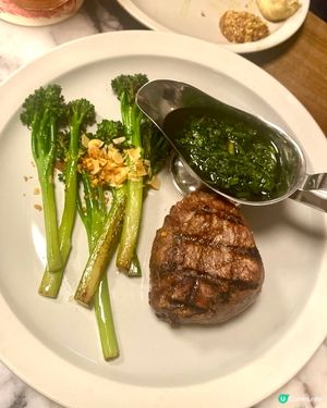 雖然是連鎖牛排店😋連餐茶都滿有儀式感👏🏻💛