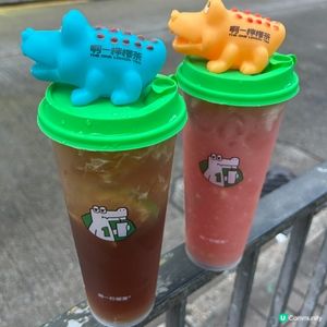 📍旺角|🦖鱷魚公仔檸檬茶