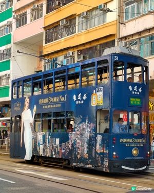 容祖兒代言黃道電車廣告！🚊西灣河打卡📸！