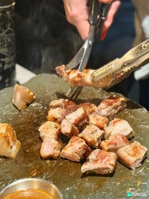 石板燒濟州黑毛豬🐖