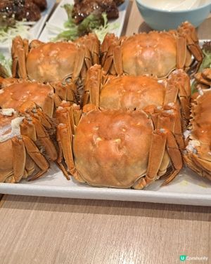 大閘蟹餐，我黎啦。😋😋