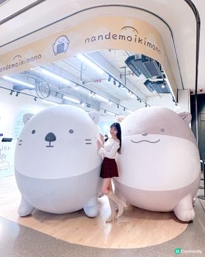 好得意呀!2米高海獺充氣公仔😍