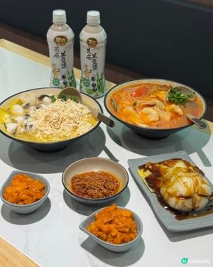 貴緣小鍋米線🤤！甜酸齋真係正😋！推介蕃茄湯底！金酸魚片！