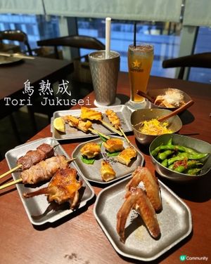 日式串燒🤤！三黃雞、牛舌芯必試！😋