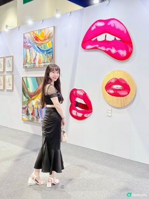 👄跟閨蜜去逛逛Affordable Art Fair💗汲一下...