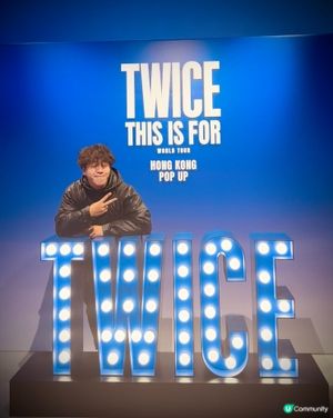 Twice Popup store in HK