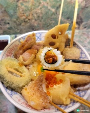 北斗串揚🤤！拖羅丼爆丼！😋