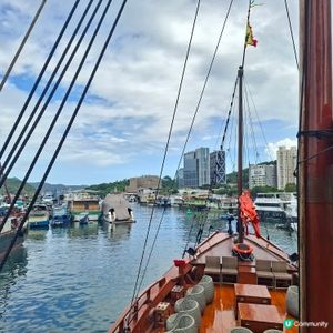 張保仔號🛥️ 影相打卡非常好🥰維港遊至鯉魚門之旅😍