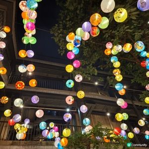 ✨2025年中秋節打卡熱景介紹「灣仔藍屋」燈籠海燈飾💞