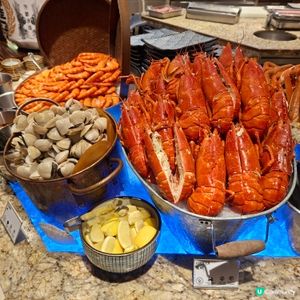✨香港五星級嘉里酒店🥳大灣咖啡廳晚市自助餐💯海洋珍饈盛宴