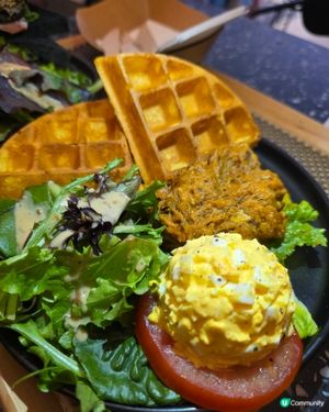 黑炭豬扒三文治特別