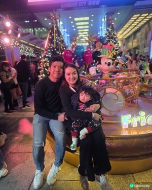 我們仨的第一個浪漫溫馨聖誕節