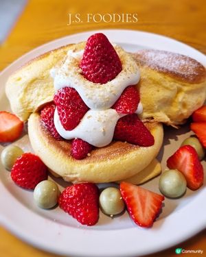 🍓士多啤梨開心果奶凍梳乎厘班戟😍打卡一流