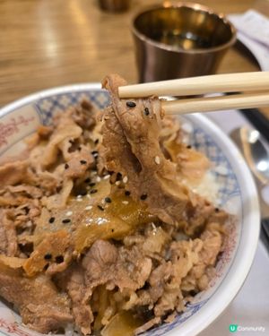 😋 平價高質！岩盤牛丼下午茶！