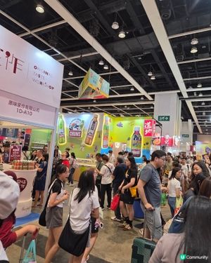 1歲bb逛美食展，味蕾盡情擴展！