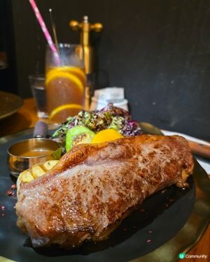 抵食牛扒二人餐