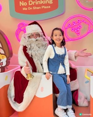 聖誕一定要同聖誕老人影相