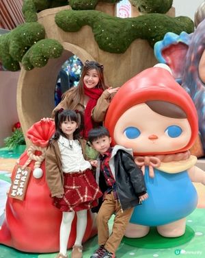 今個聖誕同PUCKY玩轉德福廣場😍