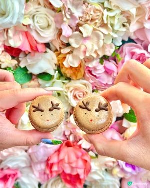 1.  聖誕鹿鹿馬卡龍🦌！尖咀自助烘焙初體驗🥳！