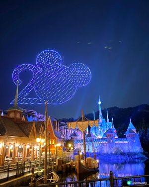 迪士尼煙花原來可以盡情打卡！