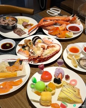 生日月🍜畫碟自助餐😍