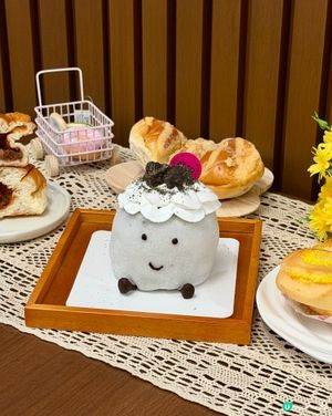 終於唔洗食空氣包🙂‍↔️小店真心足料🎂