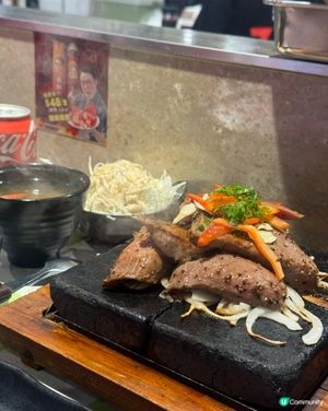 ｢原條牛舌芯勁好食勁大份，先$158🥹｣