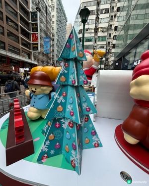 Xmas 2025 - 萌犬Muck化身5米高聖誕老人