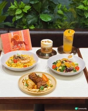 啟德露營風咖啡店☕️一定要食新年限定餐單🍊✨