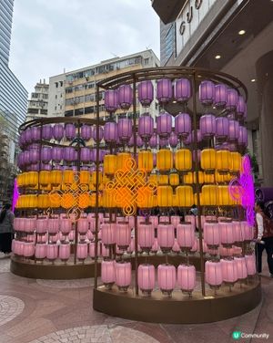 時代廣場新春繩結裝置