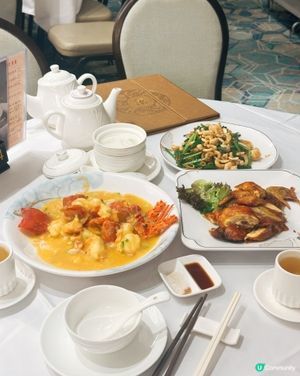 觀塘高質酒樓 孖寶龍蝦炸子雞 勁抵食