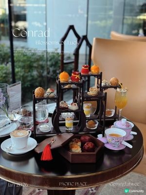 新年下午茶！太古廣場樂聚廊賀歲！🧧✨