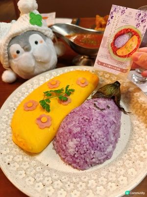 茄子蛋包飯❤️