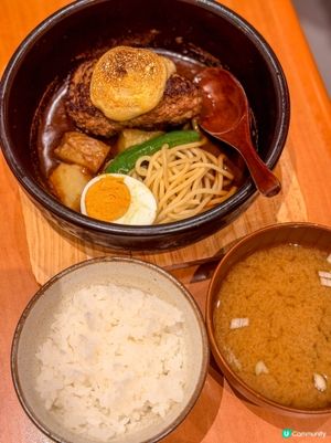 📍將軍澳美食｜挽肉と米姐妹品牌日式漢堡扒店f