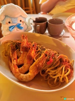 Dinner date 😋🍝✨！