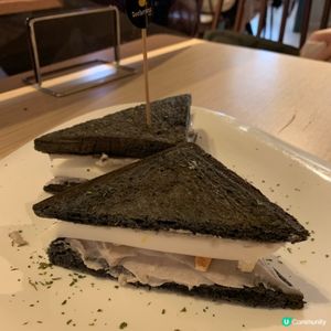 哈豆台式飯堂🤤！芋泥三文治超正！