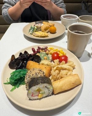 假日找素🥗素食點心放題🥟🍡🍮🍵超多款‼️