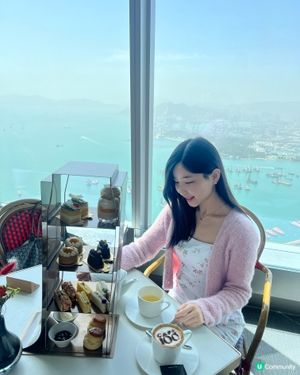 香港🇭🇰必到天際100打卡🤩 懷舊茶餐廳 & 夢幻花藝展覽