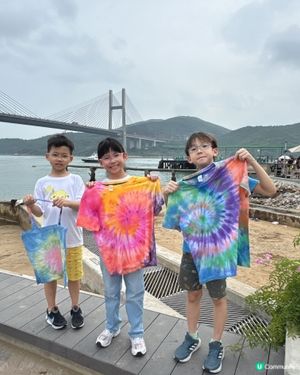 彩色扎染❤️工作坊😍🥰 @mawan_1868 