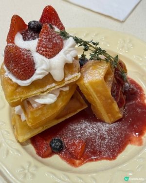 🍓士多啤梨窩夫🍓