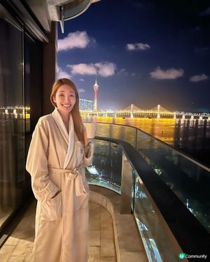 珠海景觀酒店王者 ｜ 露台直擊澳門旅遊塔！🌃