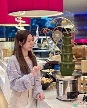 自肋餐仲有大閘蟹食❤️