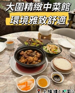 圍方上陽樓🥢！家庭聚餐好去處😋！ #中菜 #大圍