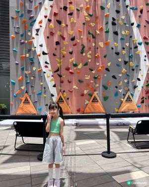 第一次攀石🌟放電一流！