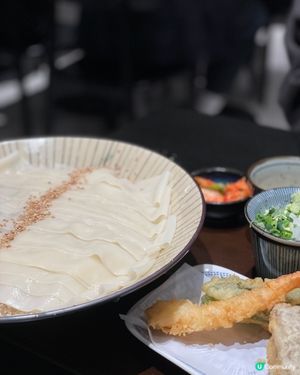 烏冬料理的雙重驚喜