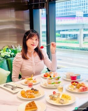 𓂃.𓈒六國酒店𓎏ෆ.ᐟ充滿春日氣息的下午茶自助餐𓈒𓂃.