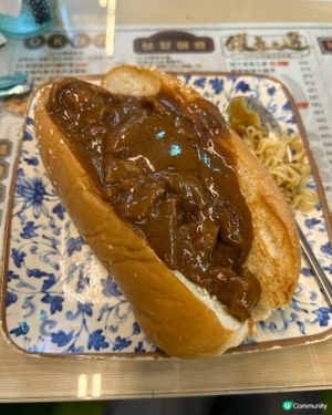 冰室初嚐！沙嗲味夠濃😋