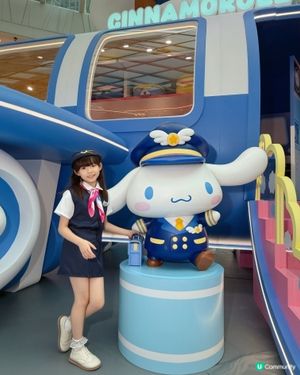 小空姐體驗✈️👩‍✈️✨Cinnamoroll & USAHANA 